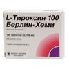 L-Тироксин 100 Берлин Хеми табл. 100 мкг №100, Берлин-Хеми АГ/Менарини Групп
