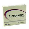 L-Тироксин табл. 0.1 мг №100, Озон ООО